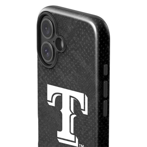 MLB Texas Rangers Jays Dark Wash iPhone 16 Plus Impact Case